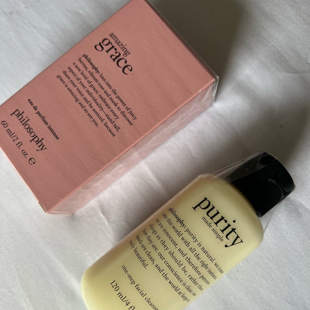 Philosophy Fragrance and Purity Duo - both brand new never used